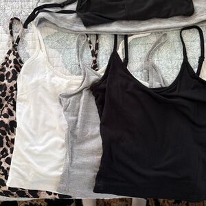 6 SHEIN items (5 tank tops, 1 skirt)